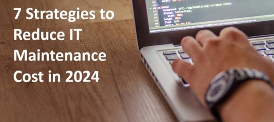 Ways to Reduce Maintenance Cost of IT Infrastructure in 2024